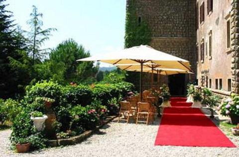 그로테 디 카스트로 Castello Santa Cristina 빌라 외부 사진